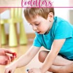 mom and little boy playing the best board games for toddlers