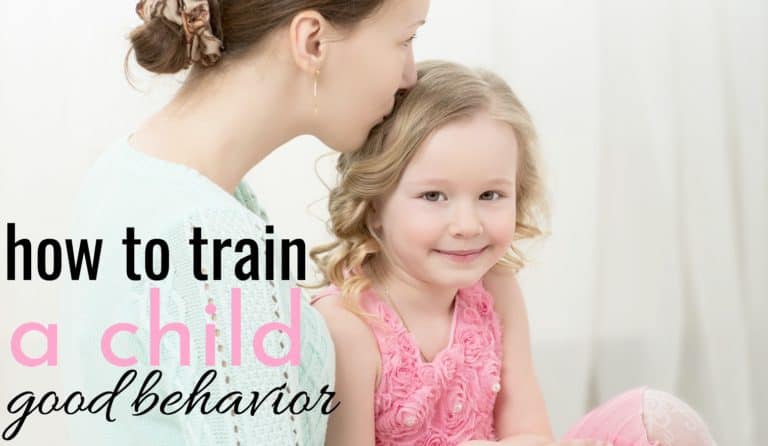 How to Teach a Child Good Behavior – Using the Three P’s