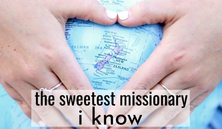 The sweetest missionary I know – New Zealand 2018